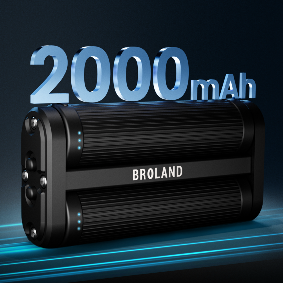 Black 2000mAh banner